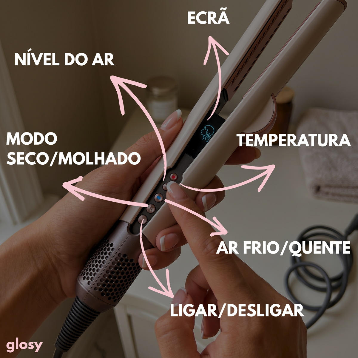 GLOSY Air Styler Pro